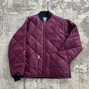 Dickson Quilted Black Bomber Jacket